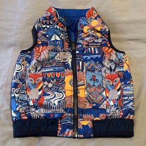 Patagonia Baby Reversible Puff-Ball Vest